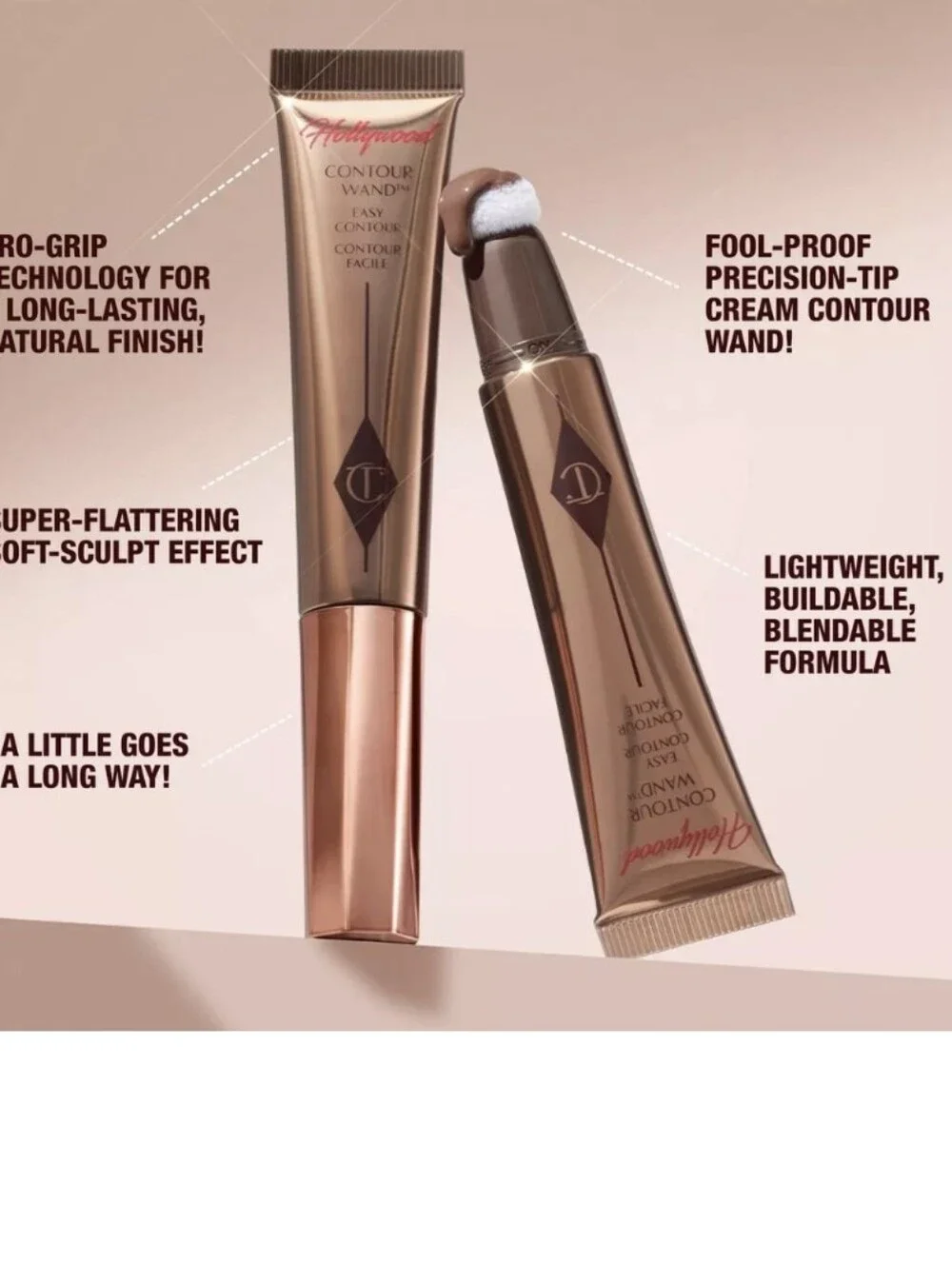 Charlotte Tilbury Hollywood Contour Wand Easy Contour: Fair, 12ml, NIB